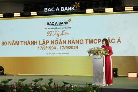  BAC A BANK đón sinh nhật tuổi 30 - Vững chãi vươn tầm cùng tâm sáng 