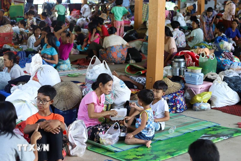  Myanmar: Gần 270 người thiệt mạng do lũ lụt và sạt lở đất sau bão Yagi 第1张