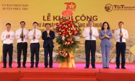  T&amp;T Group khởi công Cụm công nghiệp lớn nhất Hà Nội 