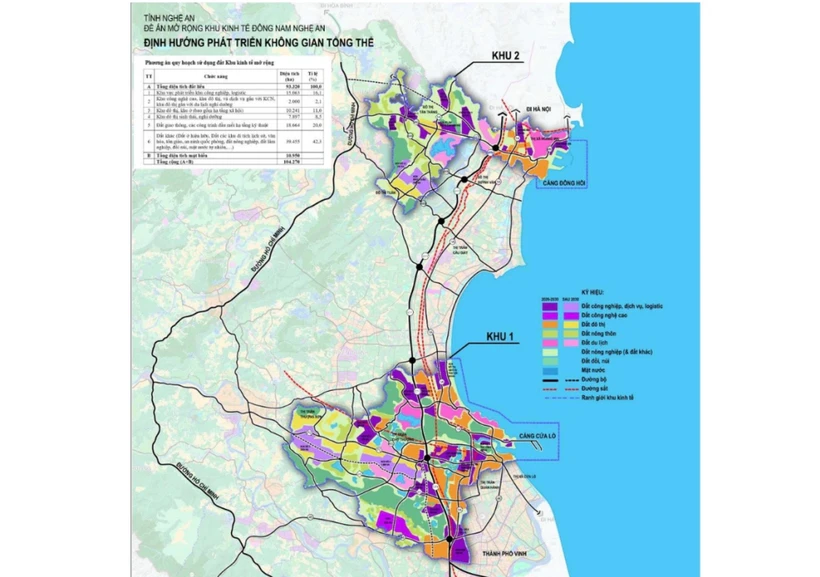  Nghệ An: Phát hiện nhiều tồn tại trong quy hoạch tại Khu kinh tế Đông Nam 