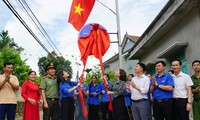  Đoàn Khối cơ quan tỉnh Nghệ An, Báo Tiền Phong khánh thành nhà nhân ái cho hộ nghèo 