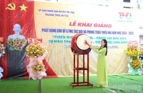  Bí thư T.Ư Đoàn Nguyễn Tường Lâm dự lễ khai giảng, trao học bổng tại An Giang 第2张