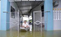  Tập đoàn DABACO Việt Nam và Báo Tiền Phong tặng quà bà con vùng ngập lũ Chương Mỹ 