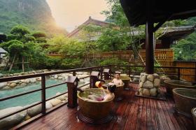 Địa điểm tắm onsen mùa thu ở Quảng Ninh 