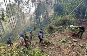 Hà Giang: Hai cán bộ kiểm lâm hy sinh trong lúc chữa cháy rừng