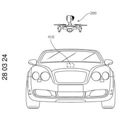 Logo trên xe Bentley có thể bay lên như flycam